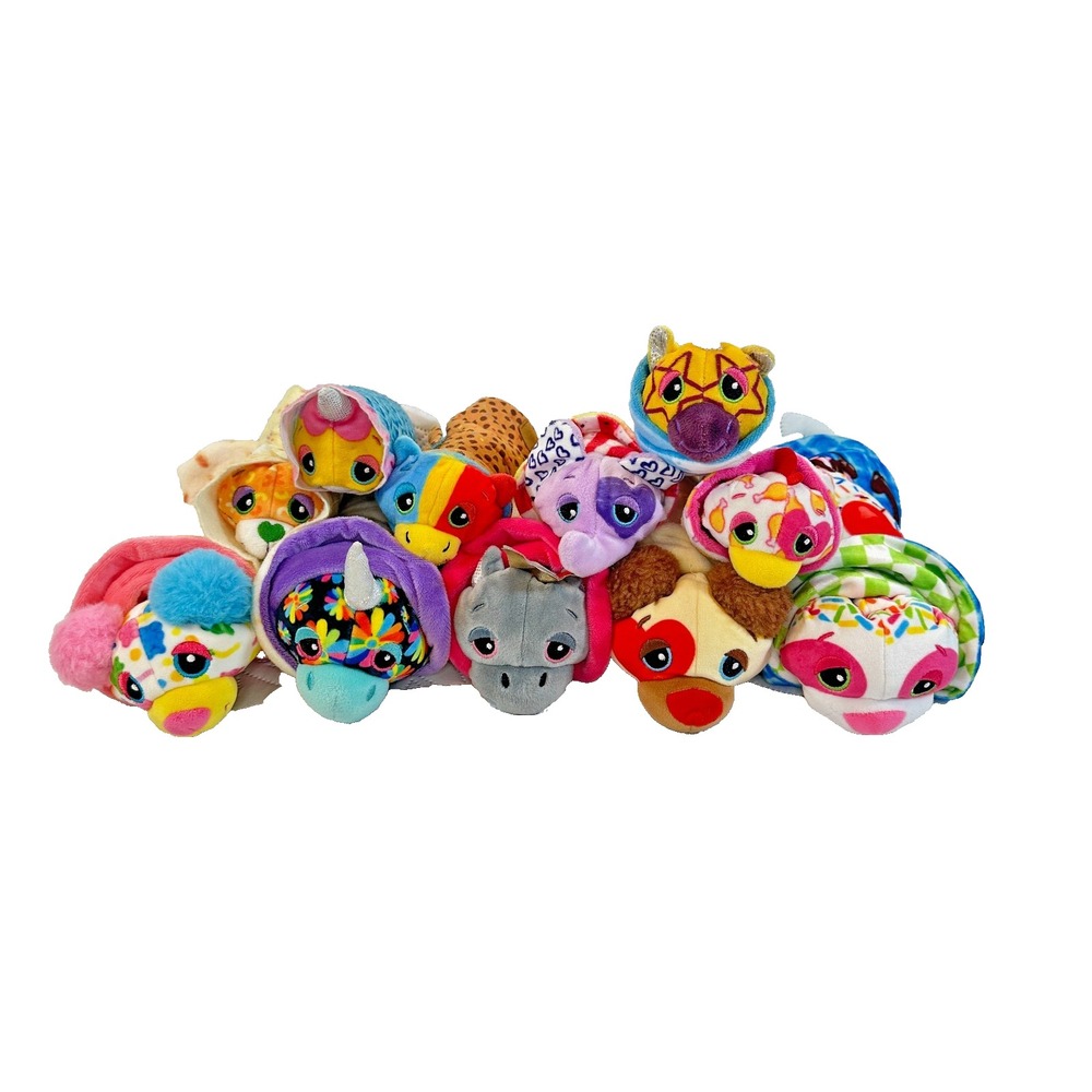 Cutetitos Burrito Lot of 11 Large and Small with Tortillas Plush Animals